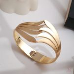 Luna Curve Cuff Bracelet - Image 2