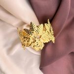 TFC Adjustable Flower Cuff Bracelet - Image 2
