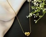 Anti Tarnish, stainless beautiful heart Chain for Women & girls - Image 3