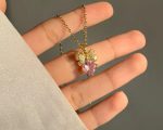 Bow Me Necklace- pink - Image 4