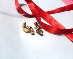 Molten Gold Chunky Hoops - Image 4