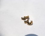 Molten Gold Chunky Hoops - Image 2
