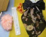 Midnight Bloom Gift Box – Floral Elegance Hair & Jewelry Set - Image 3