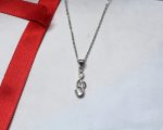 Silver Music Pendant Chain Necklace for Women and Girls - Image 2