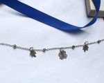 Nature Charm Silver Anklet – Bloom With Grace / Bracelet - Image 3