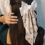 Blossom Whisper White Bow Clip – Soft, Dreamy & Feminine - Image 4