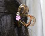 Set of 3 Floral Acrylic Claw Clips – Pretty, Practical & Perfectly Styled - Image 3