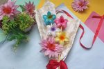 Petite Floral Hair Clip Bouquet – 4 Claws - Image 3
