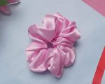 Blush & Bloom Satin Scrunchie Combo – Set of 2 - Image 3