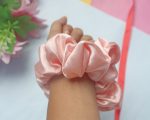 Glow & Grace Satin Scrunchie Combo