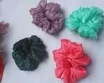 Satin Scrunchies – Pack of 4 (Soft Glam Collection) - Image 2