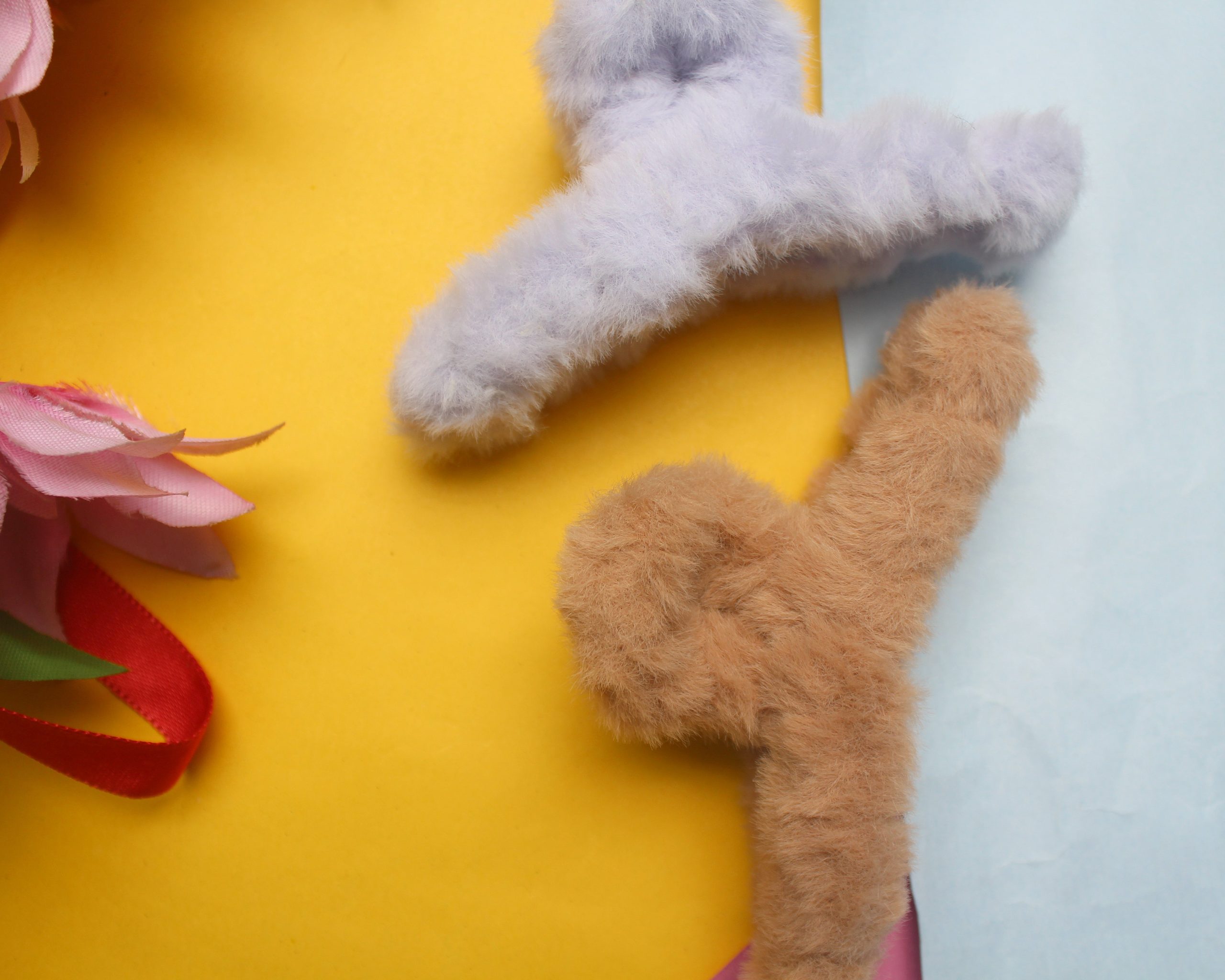 Irresistible Fuzzy Hair Clips Irresistible Fuzzy Hair Clips