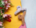 Fuzzy Hair Clips – Soft, Stylish & Chic (Pack of 2) - Image 2