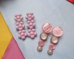 Pastel Bloom & Blush Earring Combo – Set of 2 - Image 2