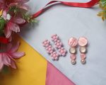 Pastel Bloom & Blush Earring Combo – Set of 2 - Image 4