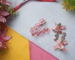 Blush Crystal Bloom Hair Clip Combo – Set of 2 - Image 4