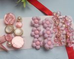 Blush Garden Hair & Earring Gift Set – Pack of 6 Pairs - Image 4