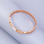 Lucky Clover Flower Bracelet Rose - Image 3