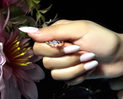 Twilight Elegance Silver Ring Set of 2