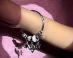 Ivory Grace Charm Bracelet – Butterfly, Love & Elephant Charms - Image 2