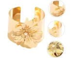 Iconic JOKER & WITCH Gold-Plated Cuff Bracelet
