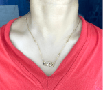 Eternal Love Heart Link Anti-Tarnish Necklace - Image 3