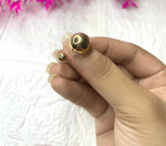 Elegant Dual Ball Anti-Tarnish Ring - Image 5