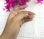 Golden V-Shaped Anti-Tarnish Ring - Image 4